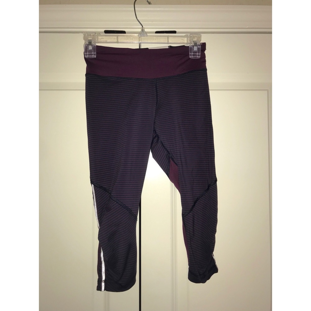 Lululemon striped leggings size 2